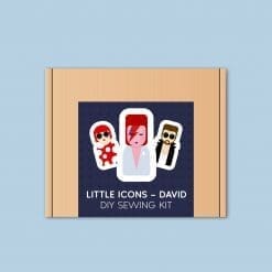 DIY sew kit - Bowie (Aladdin Sane) - Little Icons