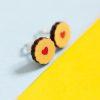 Jammy Dodger earrings