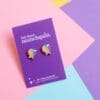 Rainbow Hot Air Balloons - eco friendly wooden stud earrings