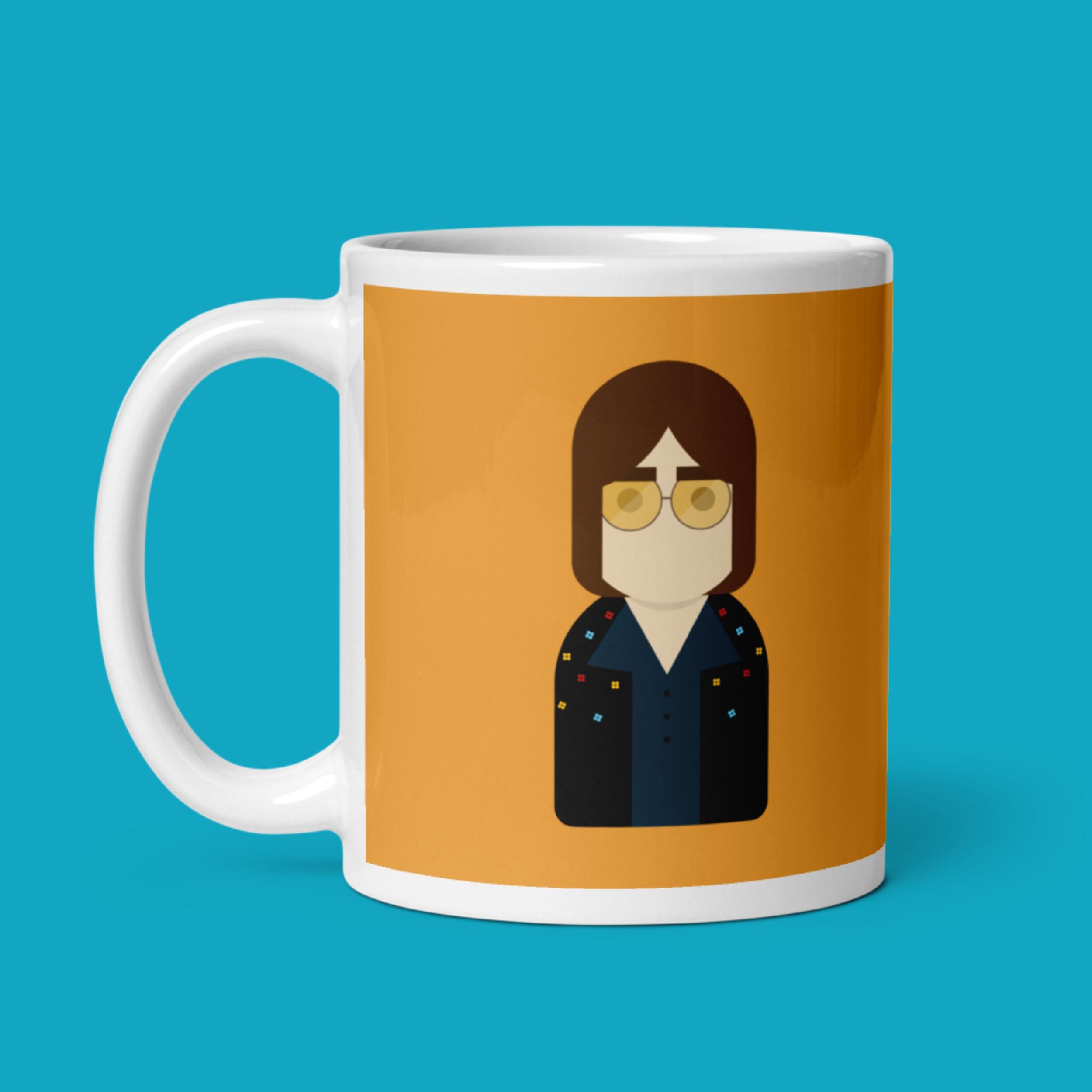 11oz Ceramic Mug - John Lennon - Little Icons