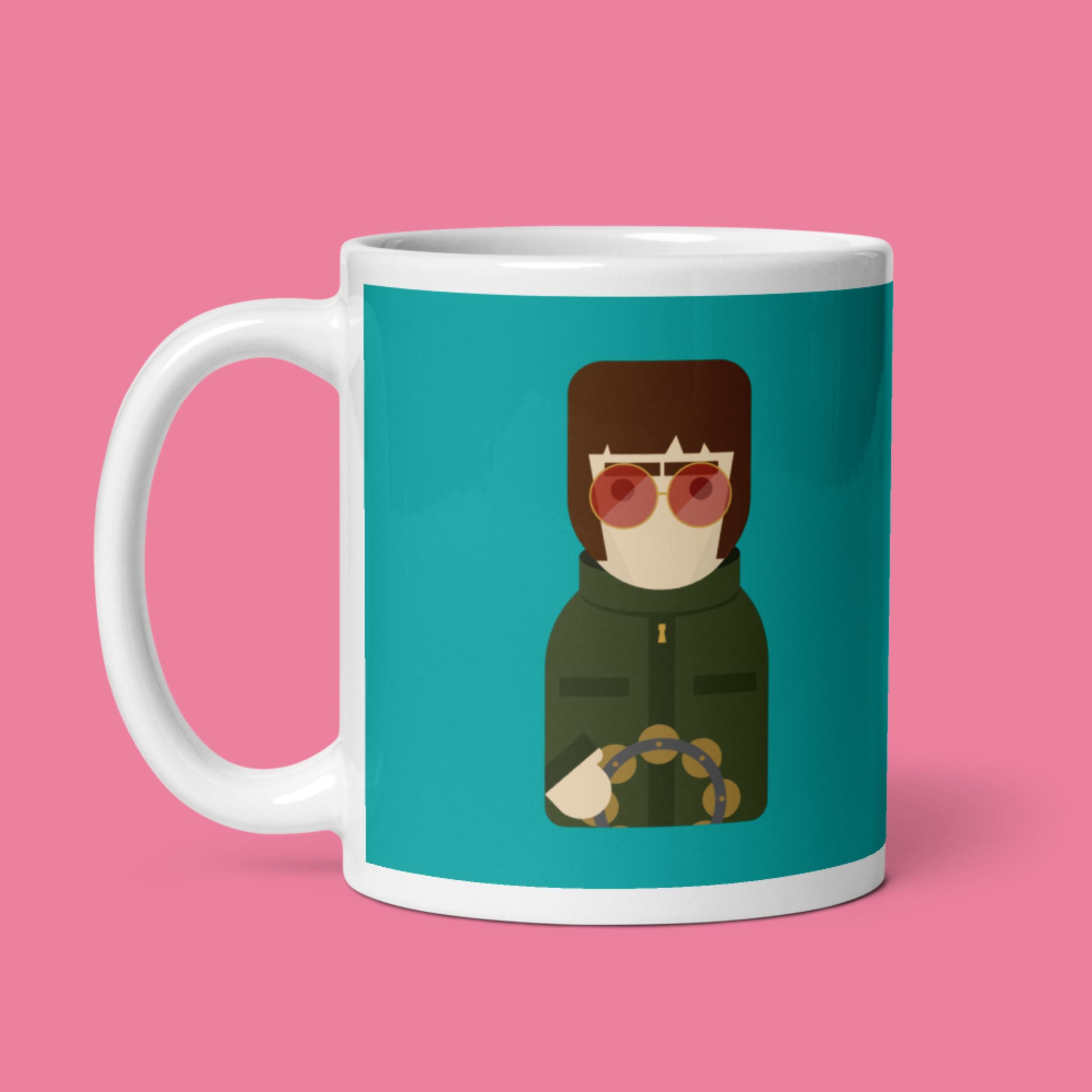 11oz Ceramic Mug - Liam Gallagher - Little Icons