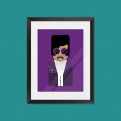 Prince inspired unframed art print