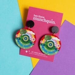 Eco-friendly ‘Snail’ statement earrings