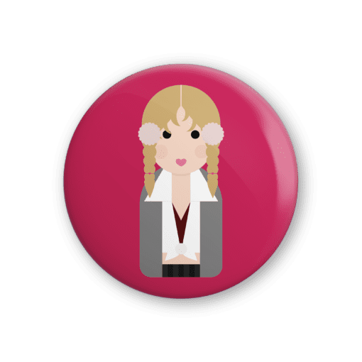 Button badge inspired by Britney Spears