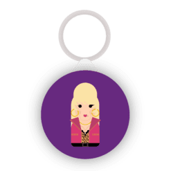 Little Icons Dolly Parton inspired keyring