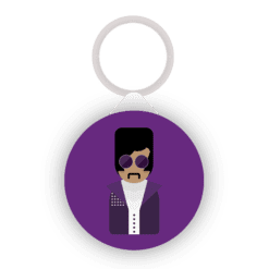 Little Icons Prince inspired keyring