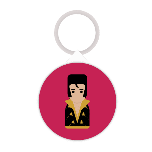 Little Icons George Michael inspired keyring