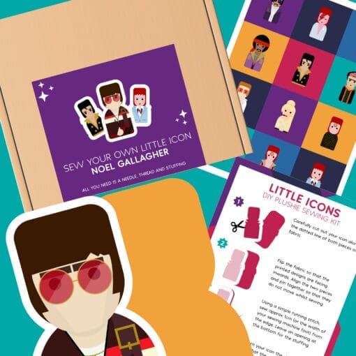 DIY sew kit - Noel Gallagher - Little Icons