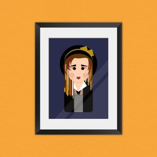 Boy George inspired unframed art print