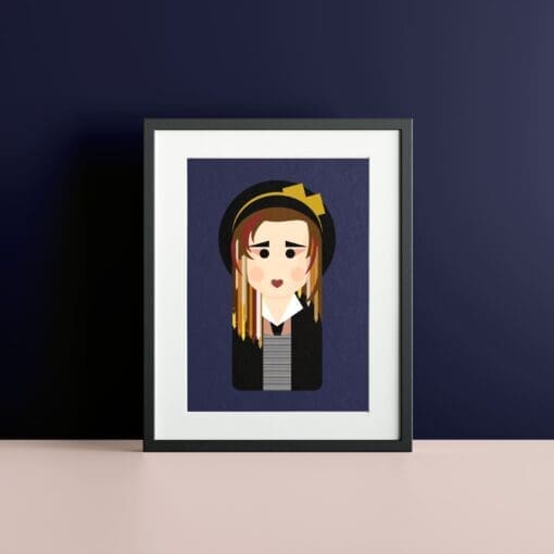 Boy George inspired unframed art print