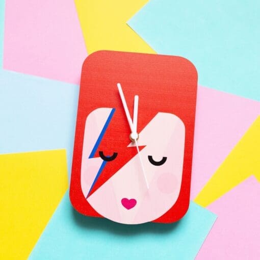 David Bowie inspired wall clock - Image 2